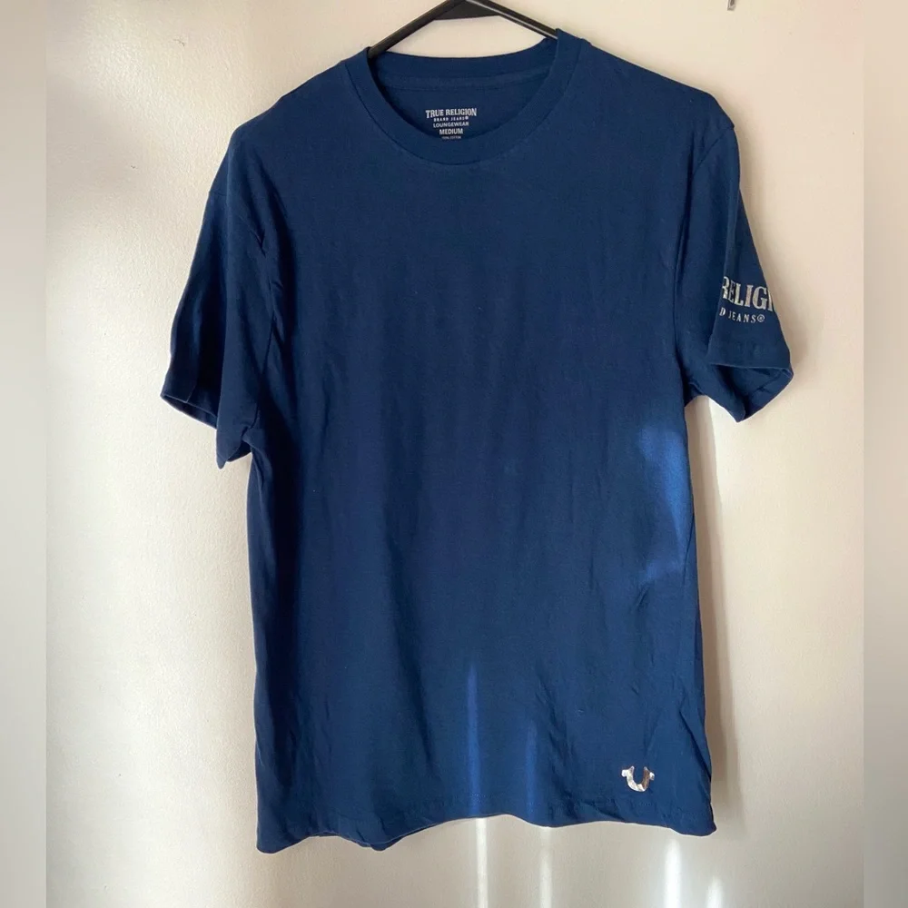 4/$15 ❤️ True Religion Men’s Blue Loungewear T-shirt Size Medium